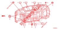 ANNEAU (INFERIEUR) pour Honda CR-V 2.0 COMFORT 5 Portes 5 vitesses automatique 2016