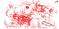 PANNEAU D'INSTRUMENT (LH) pour Honda CR-V 2.0 COMFORT 5 Portes 9 vitesses automatique 2017