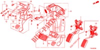 PEDALE (LH) pour Honda CR-V 2.0 ELEGANCE 5 Portes 5 vitesses automatique 2017