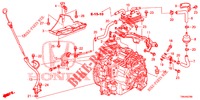 TUYAU ATF/RECHAUFFEUR ATF pour Honda CR-V 2.0 ELEGANCE 5 Portes 5 vitesses automatique 2017