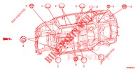 ANNEAU (INFERIEUR) pour Honda CR-V 2.0 ELEGANCE 5 Portes 6 vitesses manuelles 2017