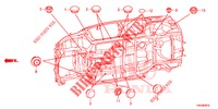 ANNEAU (INFERIEUR) pour Honda CR-V 2.0 ELEGANCE L 5 Portes 6 vitesses manuelles 2017