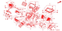 GARNITURE D'INSTRUMENT (COTE DE CONDUCTEUR) (LH) pour Honda CR-V 2.0 ELEGANCE L 5 Portes 6 vitesses manuelles 2017