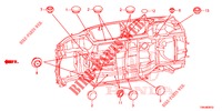ANNEAU (INFERIEUR) pour Honda CR-V 2.0 ELEGANCE L 5 Portes 5 vitesses automatique 2017