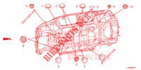 ANNEAU (INFERIEUR) pour Honda CR-V 2.0 S 5 Portes 6 vitesses manuelles 2017