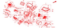 GARNITURE D'INSTRUMENT (COTE DE CONDUCTEUR) (LH) pour Honda CR-V 2.0 S 5 Portes 6 vitesses manuelles 2017