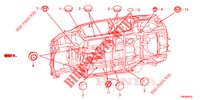 ANNEAU (INFERIEUR) pour Honda CR-V 2.0 S 5 Portes 5 vitesses automatique 2017