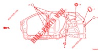 ANNEAU (LATERAL) pour Honda CR-V 2.0 COMFORT 5 Portes 6 vitesses manuelles 2018
