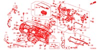 PANNEAU D'INSTRUMENT (LH) pour Honda CR-V 2.0 COMFORT 5 Portes 5 vitesses automatique 2018