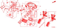 PEDALE (LH) pour Honda CR-V 2.0 COMFORT 5 Portes 5 vitesses automatique 2018