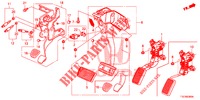 PEDALE (LH) pour Honda CR-V 2.0 ELEGANCE 5 Portes 6 vitesses manuelles 2018