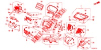 GARNITURE D'INSTRUMENT (COTE DE CONDUCTEUR) (LH) pour Honda CR-V 2.0 S 5 Portes 6 vitesses manuelles 2018