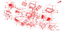 GARNITURE D'INSTRUMENT (COTE DE CONDUCTEUR) (LH) pour Honda CR-V 2.0 S 5 Portes 5 vitesses automatique 2018