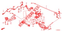 BRAS INFERIEUR ARRIERE (4WD) pour Honda CR-V 1.5 MID 5 Portes 6 vitesses manuelles 2019