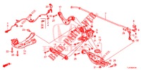 BRAS INFERIEUR ARRIERE (4WD) pour Honda CR-V 1.5 MID 5 Portes full automatique 2019