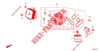 REFROIDISSEUR D'HUILE (DIESEL) (1.6L) pour Honda CR-V DIESEL 1.6 COMFORT 5 Portes 6 vitesses manuelles 2014