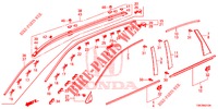 MOULAGE pour Honda CR-V DIESEL 1.6 EXECUTIVE NAVI 5 Portes 6 vitesses manuelles 2014