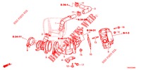 VANNE DE COMMANDE PRESSION ADMISSION (DIESEL) (1.6L) pour Honda CR-V DIESEL 1.6 EXECUTIVE NAVI 5 Portes 6 vitesses manuelles 2014