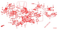 SOUPAPE DE EGR (DIESEL) (2.2L) pour Honda CR-V DIESEL 2.2 COMFORT 5 Portes 5 vitesses automatique 2014