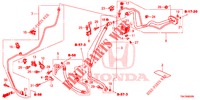CLIMATISEUR (FLEXIBLES/TUYAUX) (DIESEL) (2.2L) (LH) pour Honda CR-V DIESEL 2.2 ELEGANCE 5 Portes 5 vitesses automatique 2014