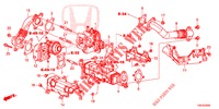 SOUPAPE DE EGR (DIESEL) (2.2L) pour Honda CR-V DIESEL 2.2 ELEGANCE 5 Portes 5 vitesses automatique 2014
