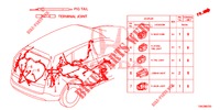 CONNECTEUR ELECTRIQUE (ARRIERE) pour Honda CR-V DIESEL 2.2 ELEGANCE L 5 Portes 6 vitesses manuelles 2014