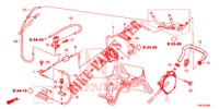 TUYAU D'INSTALLATION/POMPE A VIDE (DIESEL) (2.2L) pour Honda CR-V DIESEL 2.2 ELEGANCE L 5 Portes 6 vitesses manuelles 2014