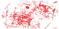 PANNEAU D'INSTRUMENT (LH) pour Honda CR-V DIESEL 2.2 ELEGANCE L 5 Portes 5 vitesses automatique 2014