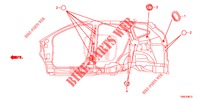 ANNEAU (LATERAL) pour Honda CR-V DIESEL 1.6 COMFORT 5 Portes 6 vitesses manuelles 2015