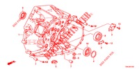 CARTER D'EMBRAYAGE (DIESEL) (1) pour Honda CR-V DIESEL 1.6 COMFORT 5 Portes 6 vitesses manuelles 2015