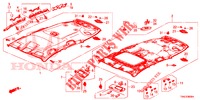 GARNITURE DE PLAFOND (1) pour Honda CR-V DIESEL 1.6 COMFORT 5 Portes 6 vitesses manuelles 2015