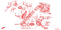 POMPE A EAU (DIESEL) pour Honda CR-V DIESEL 1.6 COMFORT 5 Portes 6 vitesses manuelles 2015
