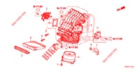 SOUFFLERIE DE CHAUFFAGE (LH) pour Honda CR-V DIESEL 1.6 COMFORT 5 Portes 6 vitesses manuelles 2015
