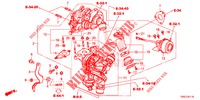 TURBOCOMPRESSEUR (DIESEL) (2) pour Honda CR-V DIESEL 1.6 COMFORT 5 Portes 6 vitesses manuelles 2015