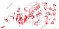UNITE DE COMMANDE (COMPARTIMENT MOTEUR) (5) pour Honda CR-V DIESEL 1.6 COMFORT 5 Portes 6 vitesses manuelles 2015