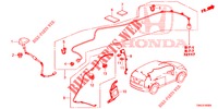 ANTENNE pour Honda CR-V DIESEL 1.6 ELEGANCE NAVI 4WD 5 Portes 6 vitesses manuelles 2015