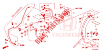 CLIMATISEUR (FLEXIBLES/TUYAUX) (LH) (3) pour Honda CR-V DIESEL 1.6 ELEGANCE NAVI 4WD 5 Portes 6 vitesses manuelles 2015