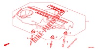 COUVERCLE DE MOTEUR (DIESEL) pour Honda CR-V DIESEL 1.6 ELEGANCE NAVI 4WD 5 Portes 6 vitesses manuelles 2015