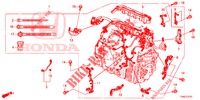 FAISCEAU DES FILS (DIESEL) (2) pour Honda CR-V DIESEL 1.6 ELEGANCE NAVI 4WD 5 Portes 6 vitesses manuelles 2015