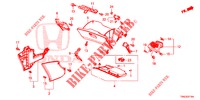 GARNITURE D'INSTRUMENT (COTE DE PASSAGER) (LH) pour Honda CR-V DIESEL 1.6 ELEGANCE NAVI 4WD 5 Portes 6 vitesses manuelles 2015