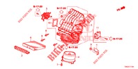 SOUFFLERIE DE CHAUFFAGE (LH) pour Honda CR-V DIESEL 1.6 ELEGANCE NAVI 4WD 5 Portes 6 vitesses manuelles 2015