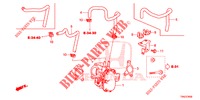 SOUPAPE DE EGR (HP) (DIESEL) pour Honda CR-V DIESEL 1.6 ELEGANCE NAVI 4WD 5 Portes 6 vitesses manuelles 2015