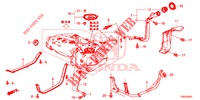TUYAU DE REMPLISSAGE DE CARBURANT (DIESEL) pour Honda CR-V DIESEL 1.6 ELEGANCE NAVI 4WD 5 Portes 6 vitesses manuelles 2015