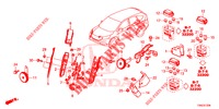 UNITE DE COMMANDE (COMPARTIMENT MOTEUR) (5) pour Honda CR-V DIESEL 1.6 ELEGANCE NAVI 4WD 5 Portes 6 vitesses manuelles 2015