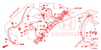 CLIMATISEUR (FLEXIBLES/TUYAUX) (LH) (3) pour Honda CR-V DIESEL 1.6 ELEGANCE NAVI 4WD 5 Portes 9 vitesses automatique 2015