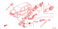CLIMATISEUR (SENSEUR/CLIMATISEUR D'AIR AUTOMATIQUE) pour Honda CR-V DIESEL 1.6 ELEGANCE NAVI 4WD 5 Portes 9 vitesses automatique 2015