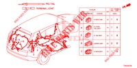 CONNECTEUR ELECTRIQUE (ARRIERE) pour Honda CR-V DIESEL 1.6 ELEGANCE NAVI 4WD 5 Portes 9 vitesses automatique 2015