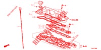 COUVERCLE DE CULASSE (DIESEL) pour Honda CR-V DIESEL 1.6 ELEGANCE NAVI 4WD 5 Portes 9 vitesses automatique 2015