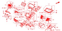 GARNITURE D'INSTRUMENT (COTE DE CONDUCTEUR) (LH) pour Honda CR-V DIESEL 1.6 ELEGANCE NAVI 4WD 5 Portes 9 vitesses automatique 2015