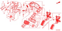 PEDALE (LH) pour Honda CR-V DIESEL 1.6 ELEGANCE NAVI 4WD 5 Portes 9 vitesses automatique 2015